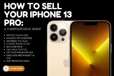 How to Sell Your iPhone 13 Pro A Comprehensive Guide